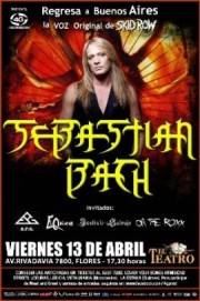 SEBASTIAN BACH en Buenos Aires thumb image