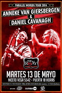 Anneke Van Giersbergen & Danny Cavanagh en Argentina thumb image