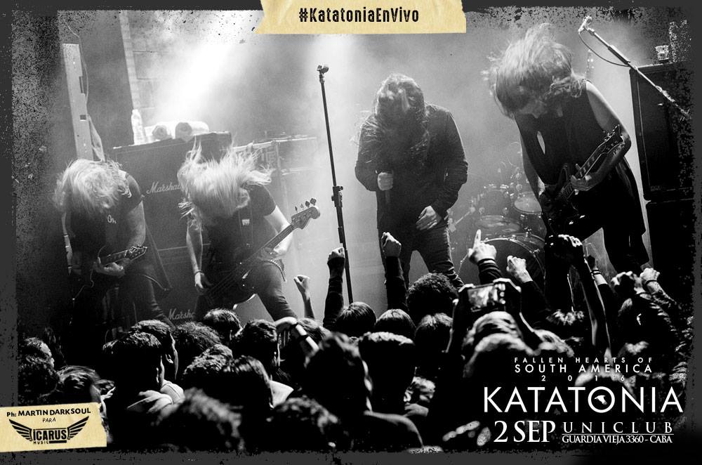 KATATONIA en vivo en Argentina: “Eternos Nostálgicos” thumb image