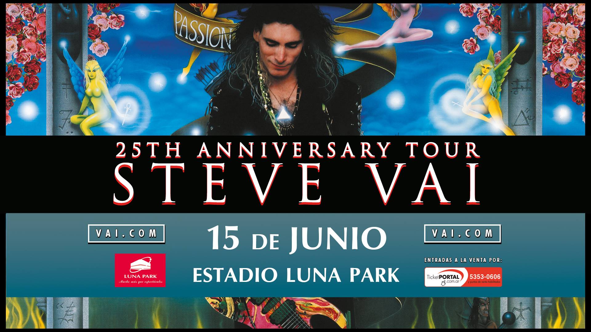STEVE VAI EN VIVO EN BUENOS AIRES: “CON LA PASIÓN INTACTA” thumb image