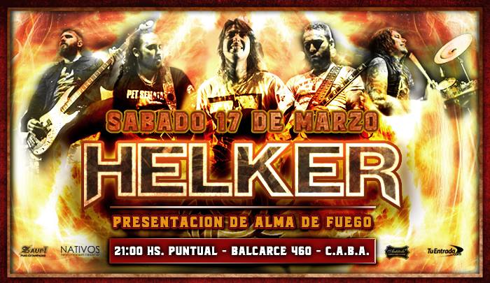HELKER PRESENTARÁ “ALMA DE FUEGO” EN LA TRASTIENDA CON SU NUEVO CANTANTE thumb image