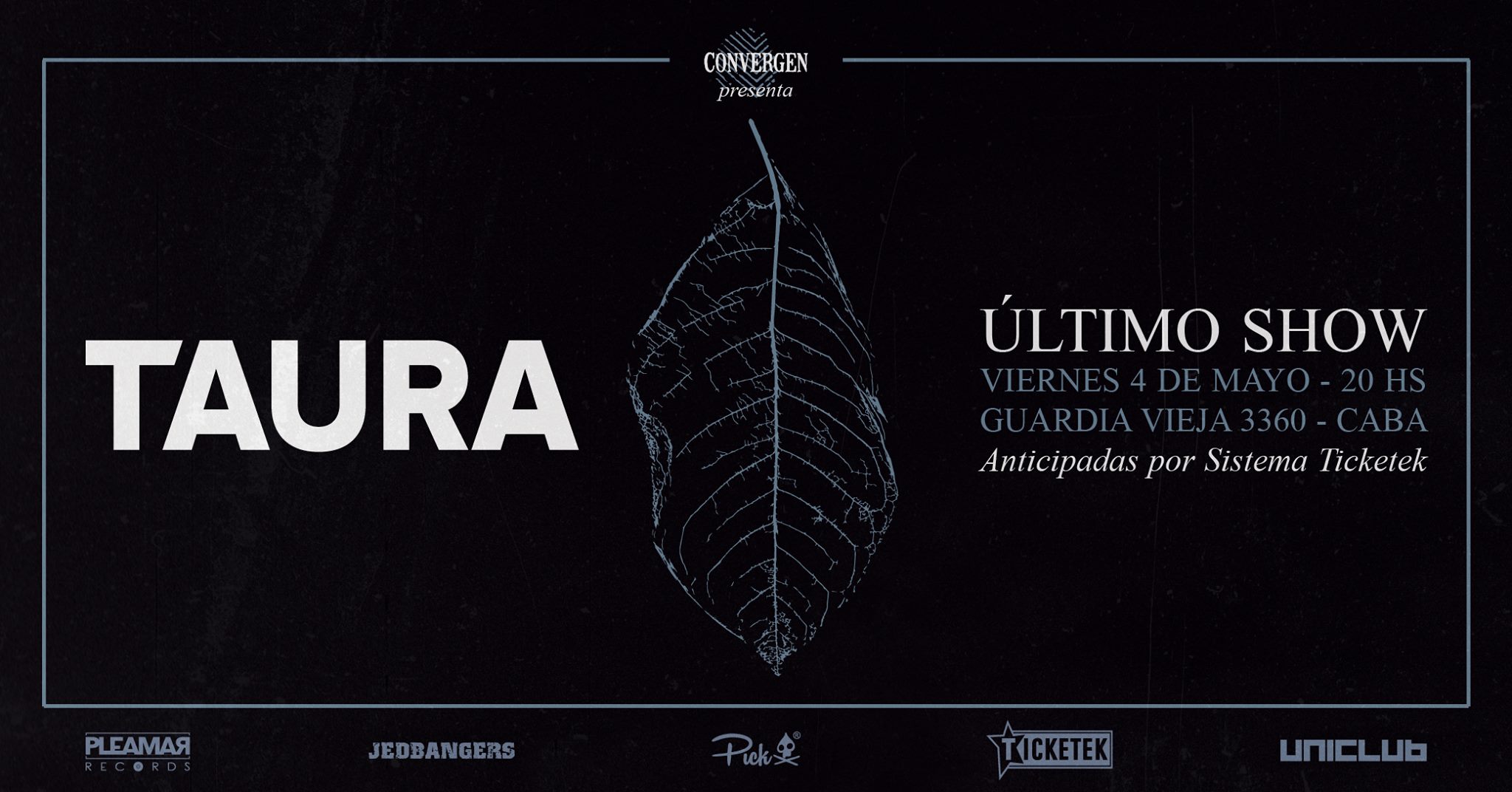 TAURA SE DESPIDE DE LOS ESCENARIOS thumb image