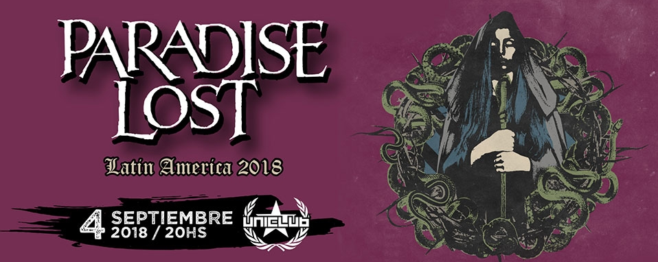 PARADISE LOST vuelve a la Argentina thumb image