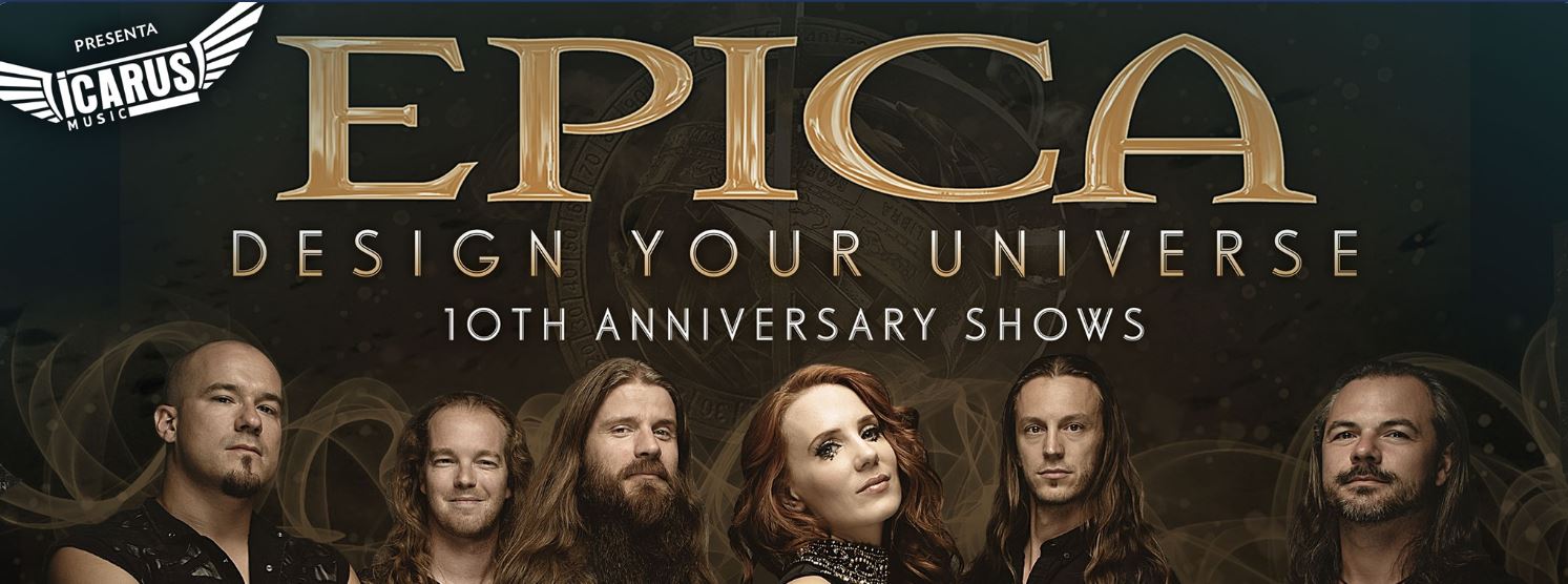 EPICA nuvamente en Bs As festejando aniversario de Design Your Universe thumb image